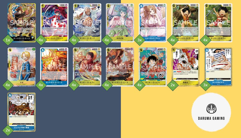 ST13 - Blue Yellow - Ace Pre-Made Deck (Japanese)