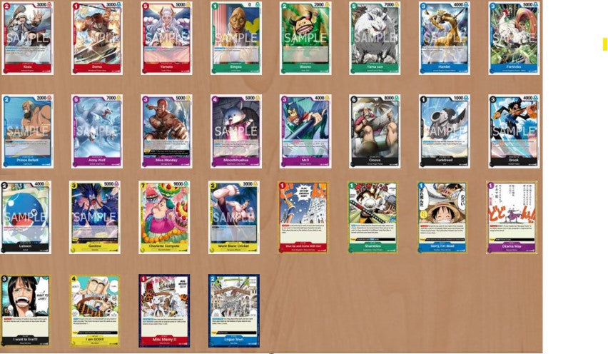 EB01 All Common (Playset of each) - Japanese