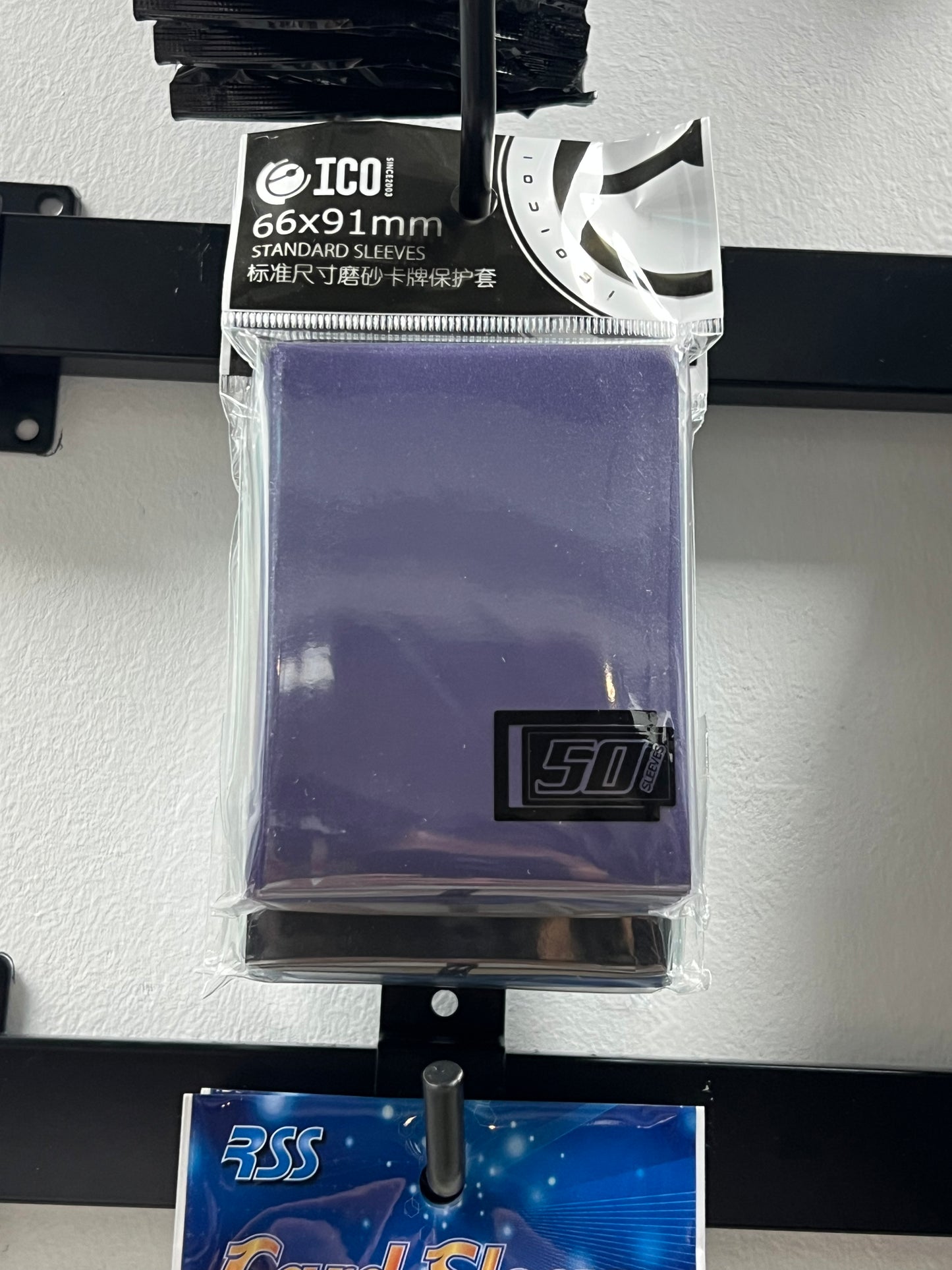 ICO Standard Card Sleeves 66 × 91mm – 50 Sleeves