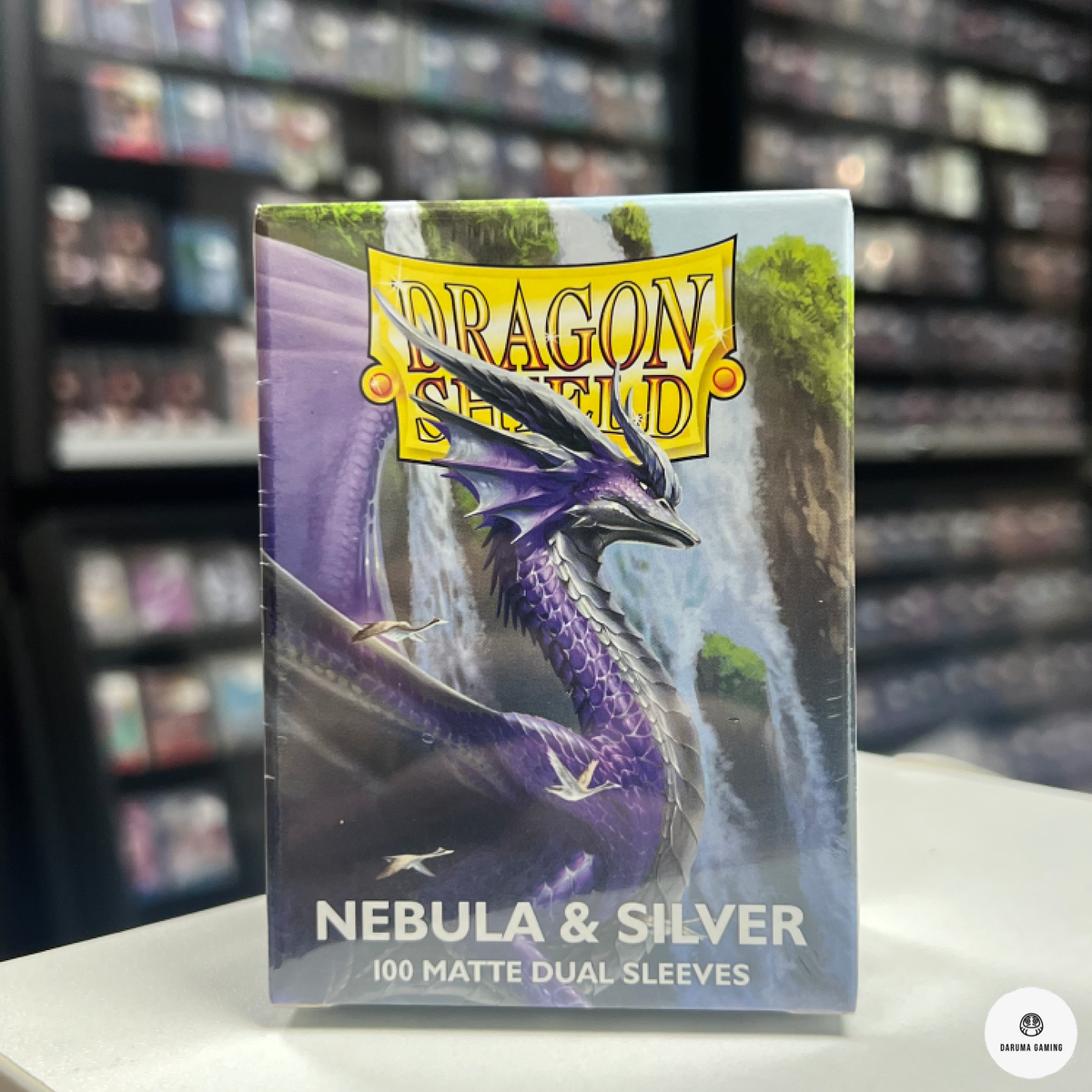 Dragon Shield Nebula & Silver Matte Dual Sleeves (100 Sleeves)