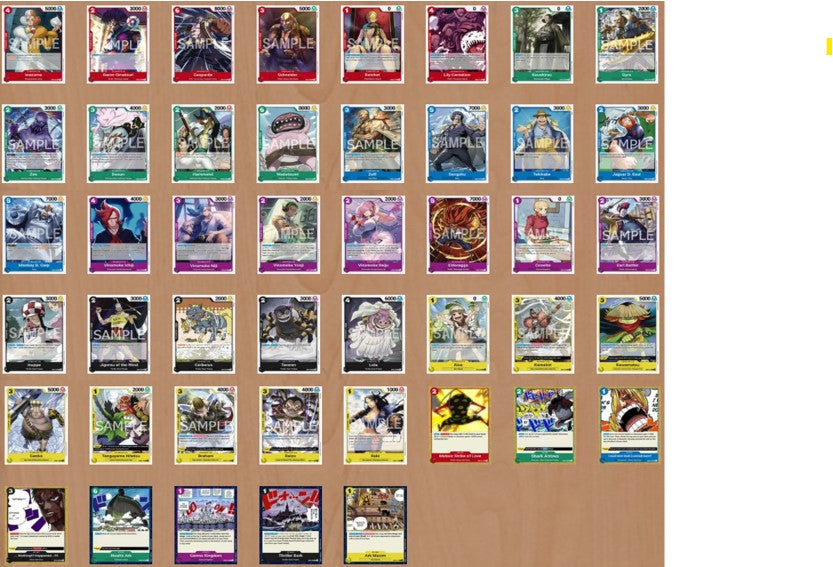 OP06 All Common (Playset of each) - Japanese