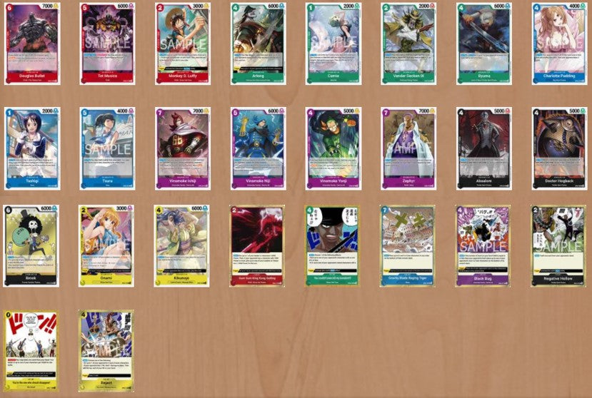 OP06 All Rares (Playset of each) - Japanese