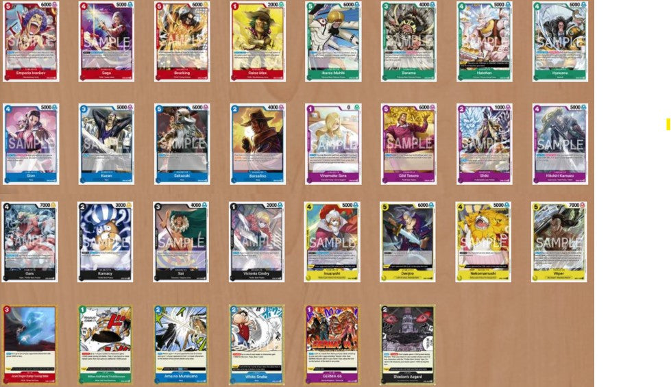OP06 All Uncommon (Playset of each) - Japanese