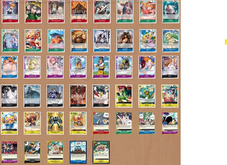 OP07 All Common (Playset of each) - Japanese