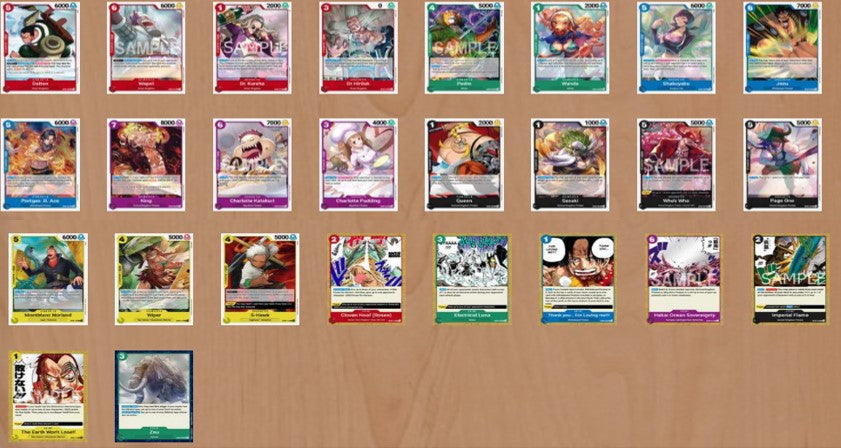 OP08 All Rares (Playset of each) - Japanese