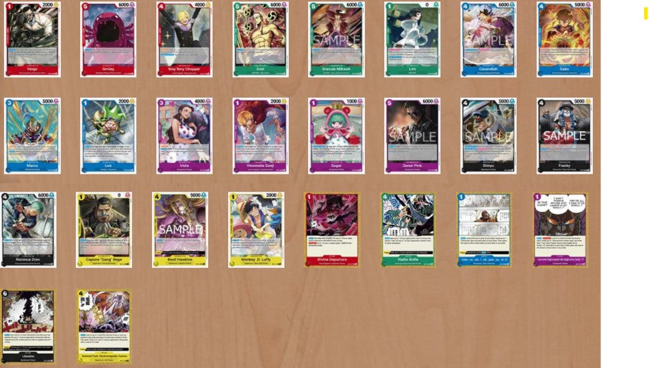 OP10 All Rares (Playset of each) - Japanese