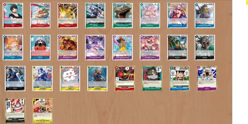 OP11 All Rares (Playset of each) - Japanese