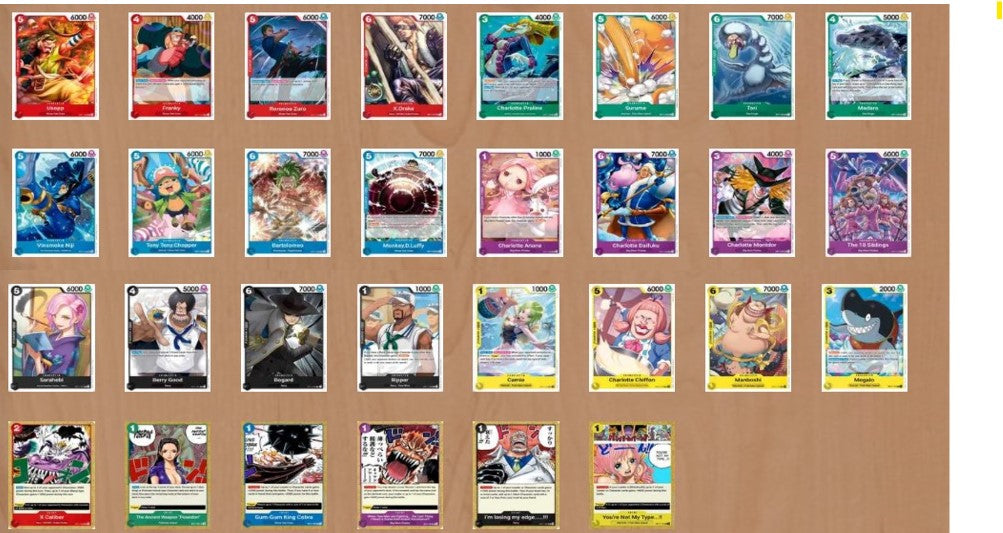 OP11 All Uncommon (Playset of each) - Japanese