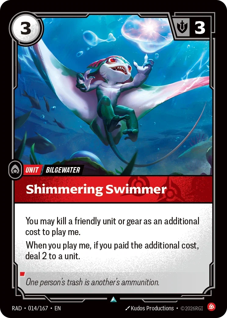 Shimmering Swimmer RAD-014/167 Riftbound Radiance