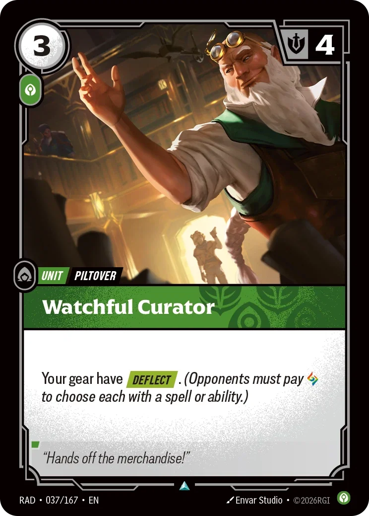Watchful Curator RAD-037/167 Riftbound Radiance
