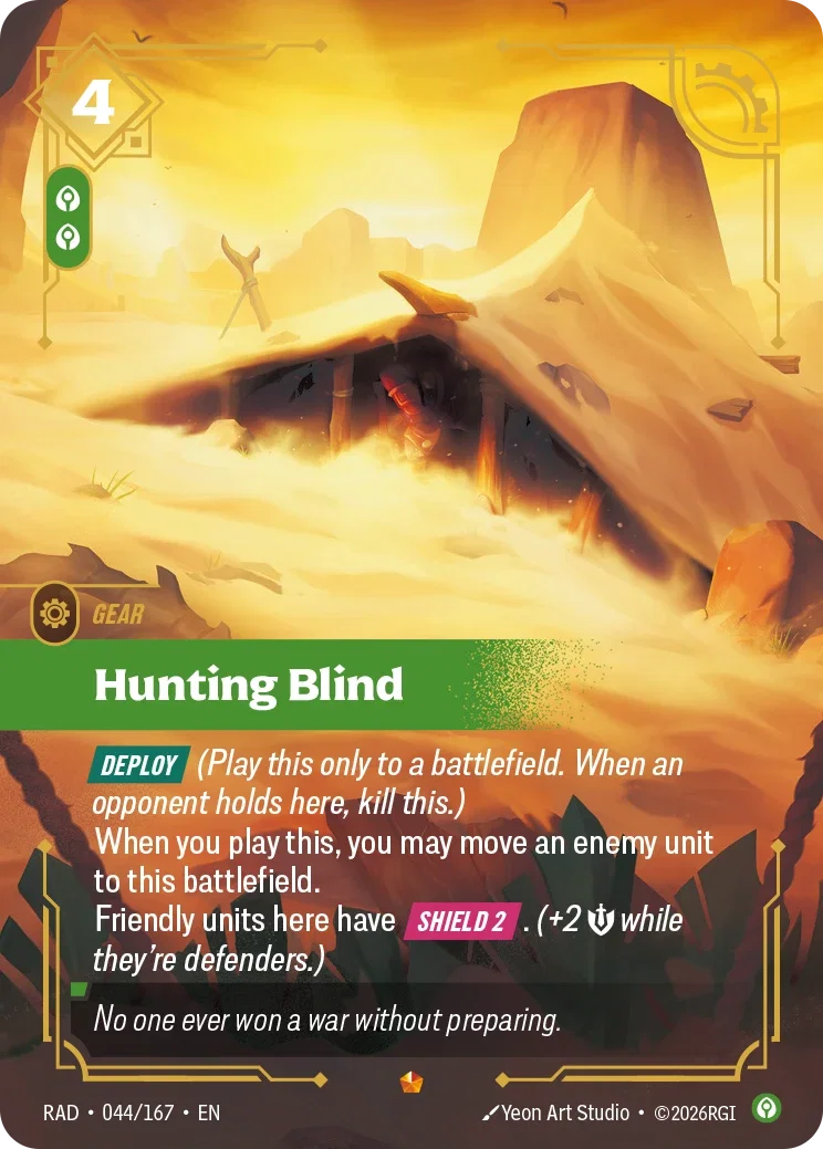 Hunting Blind RAD-044/167 Riftbound Radiance