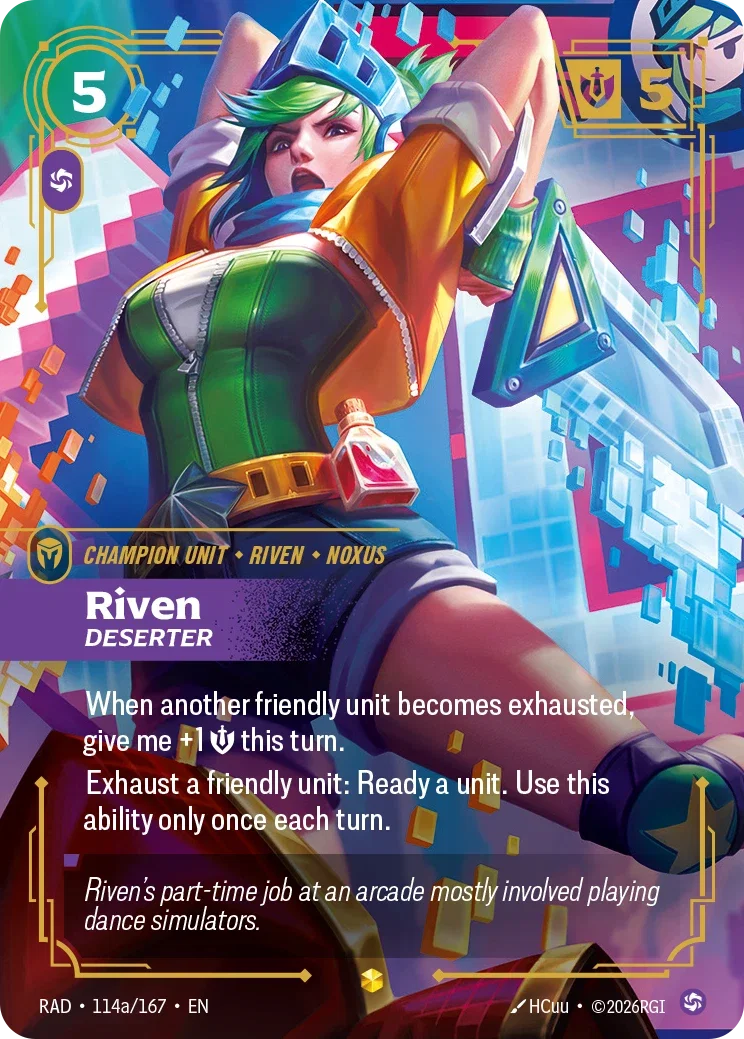 Riven, Deserter RAD-114A/167 Riftbound Radiance