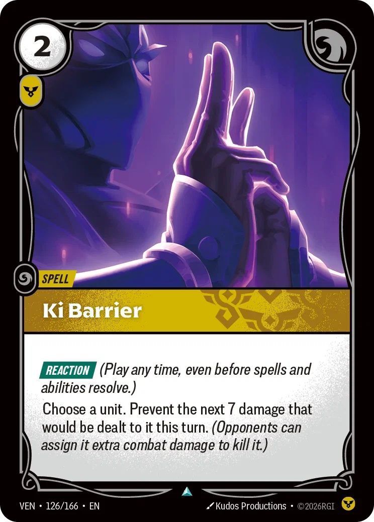 Ki Barrier VEN-126/166 Riftbound Vendetta