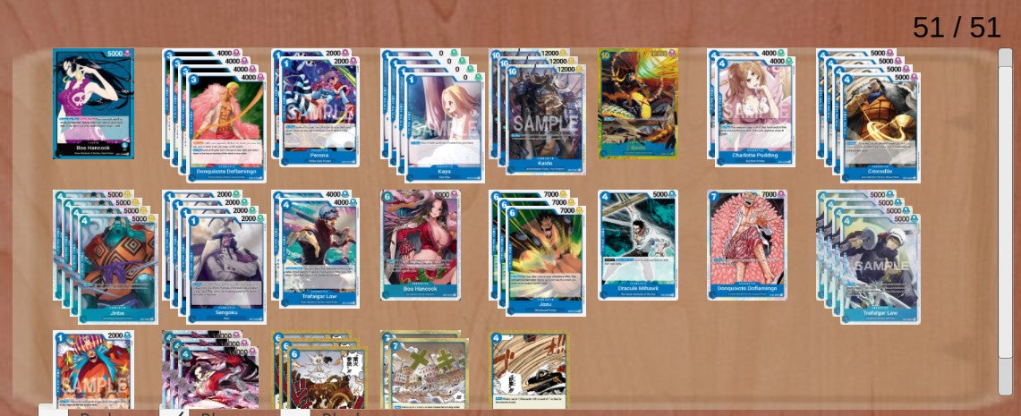 OP07 Blue Boa Pre-Made Deck (Japanese)