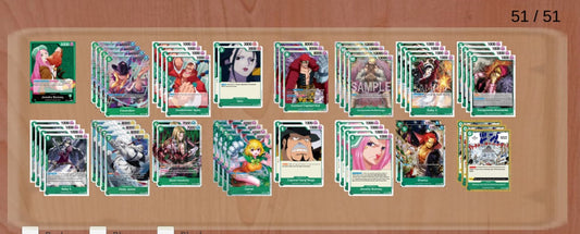 OP07 Green Bonney Pre-Made Deck (Japanese)