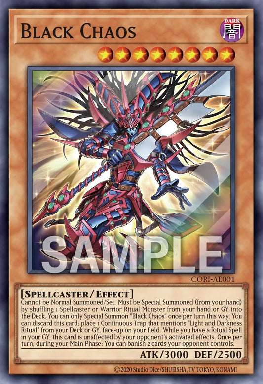 Black Chaos - CORI AE001 (PSE) - Prismatic Secret Rare