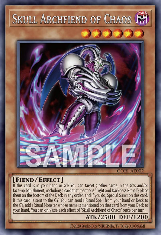 Skull Archfiend of Chaos - CORI AE002 (R) - Rare