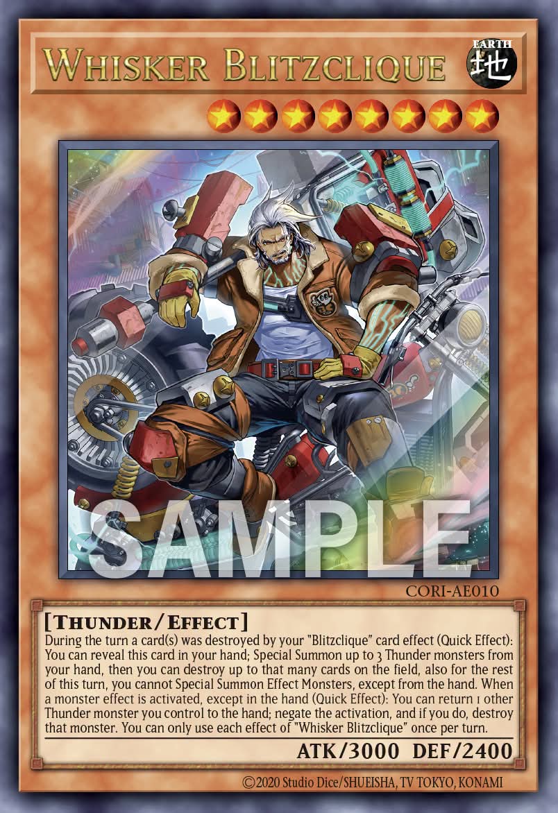 Whisker Blitzclique - CORI AE010 (PSE) - Prismatic Secret Rare