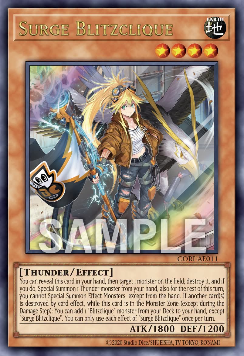Surge Blitzclique - CORI AE011 (SE) - Secret Rare