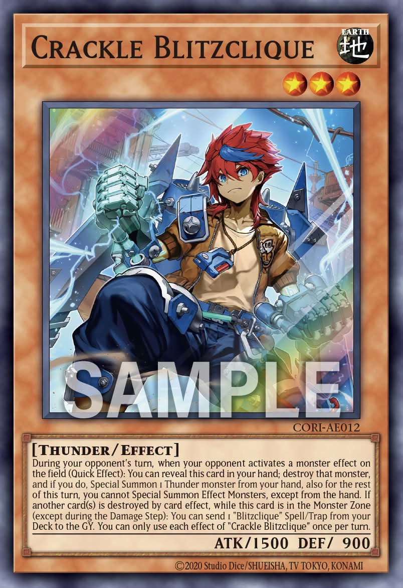Crackle Blitzclique - CORI AE012 (PSE) - Prismatic Secret Rare