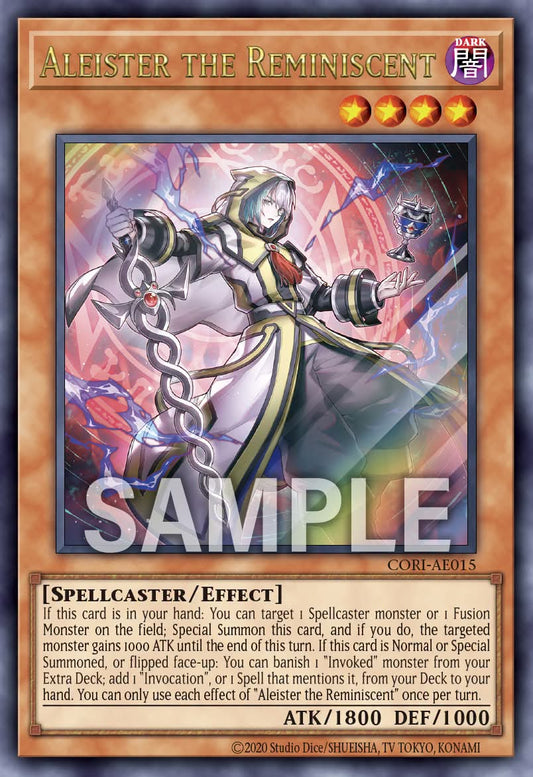 Aleister the Reminiscent - CORI AE015 (SE) - Secret Rare