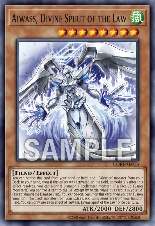 Aiwass, Divine Spirit of the Law - CORI AE016 (SE) - Secret Rare