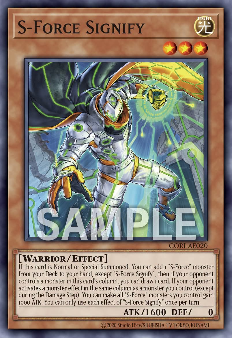 S-Force Signify - CORI AE020 (N) - Normal