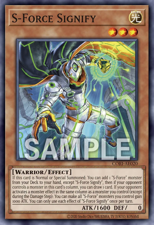 S-Force Signify - CORI AE020 (N) - Normal