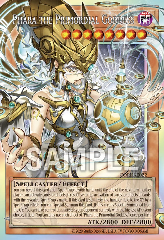 Phara the Primordial Goddess - CORI AE022 (PSE) - Prismatic Secret Rare