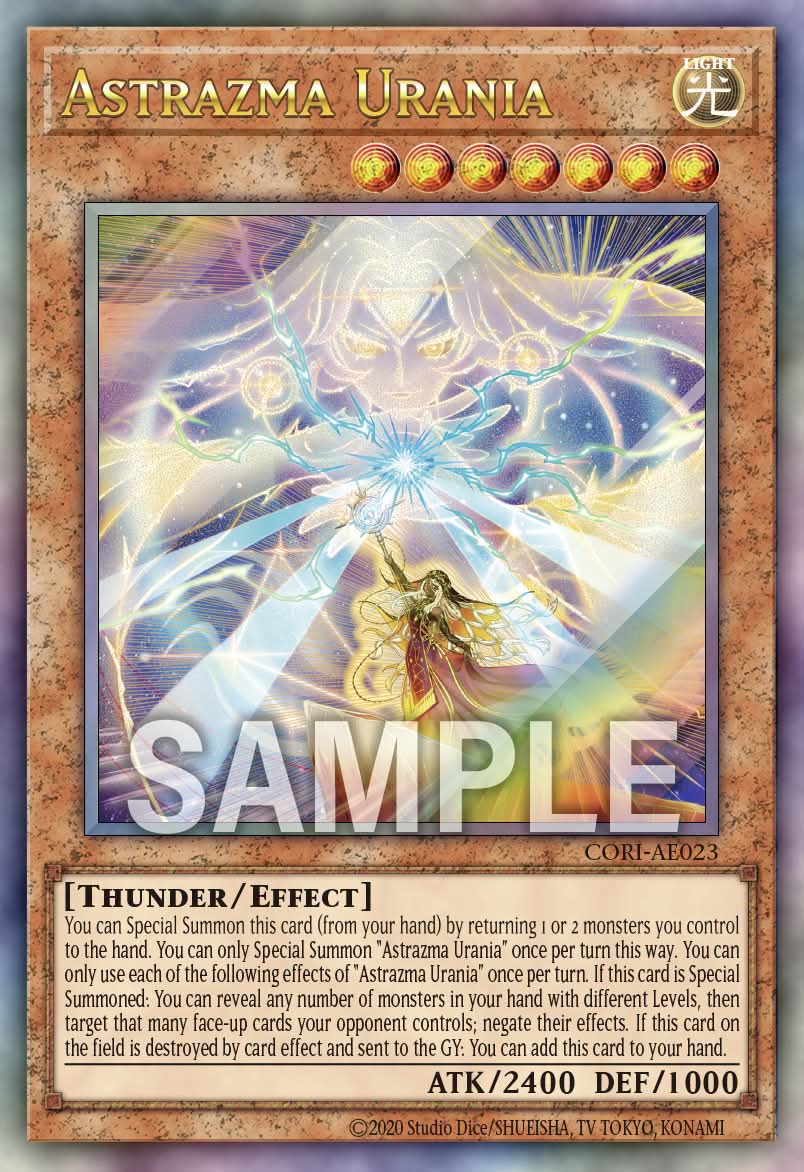 Astrazma Urania - CORI AE023 (SE) - Secret Rare