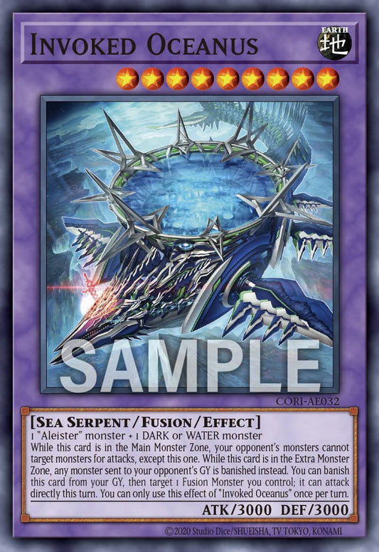 Invoked Oceanus - CORI AE032 (SE) - Secret Rare