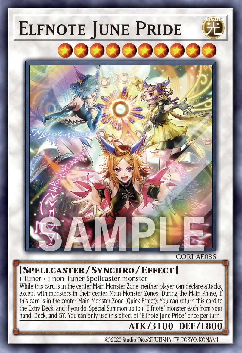Elfnote June Pride - CORI AE035 (SE) - Secret Rare