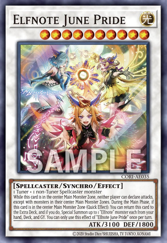 Elfnote June Pride - CORI AE035 (SE) - Secret Rare