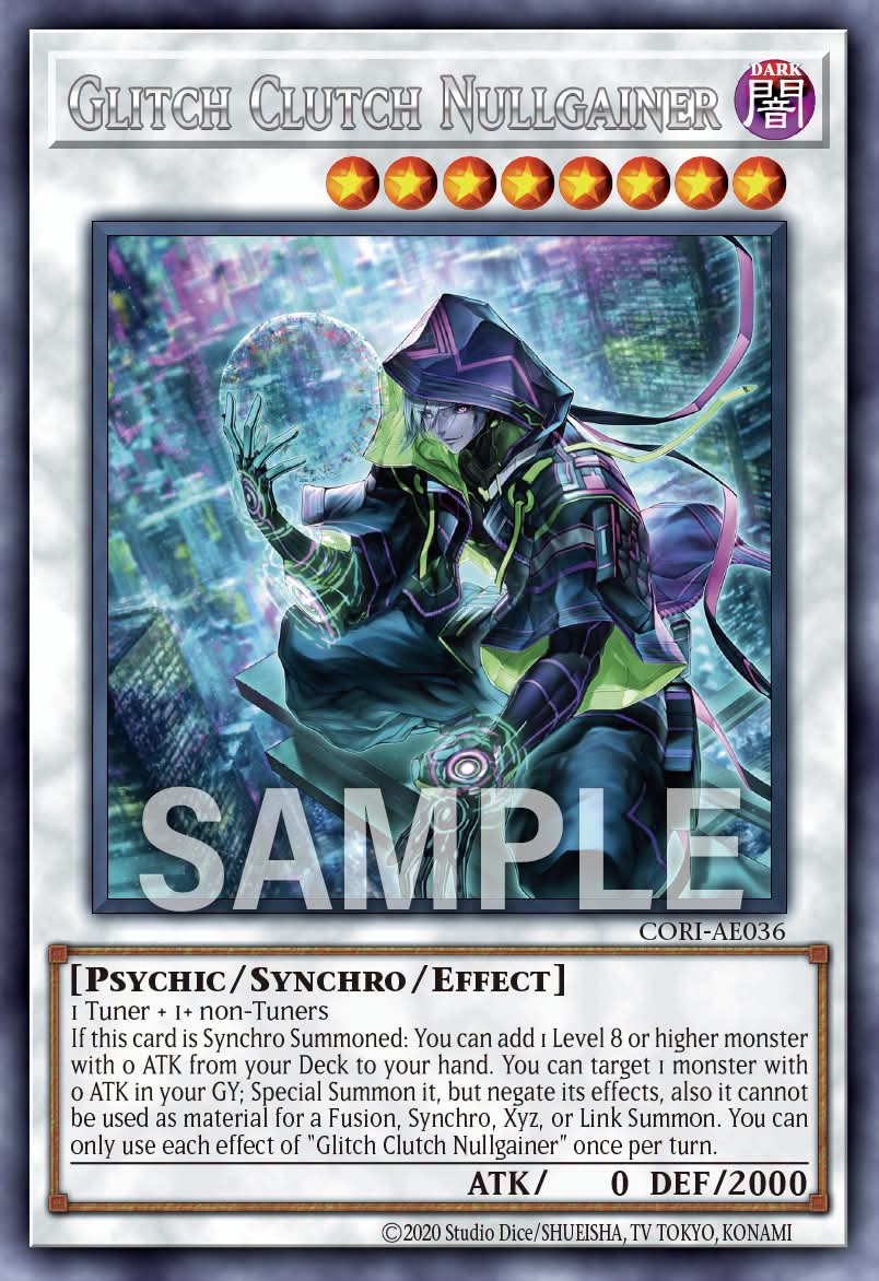 Glitch Clutch Nullgainer - CORI AE036 (R) - Rare