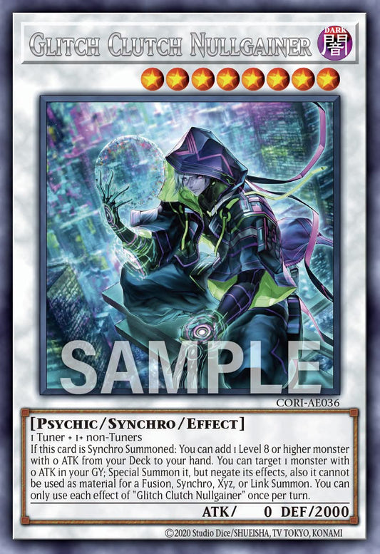 Glitch Clutch Nullgainer - CORI AE036 (R) - Rare