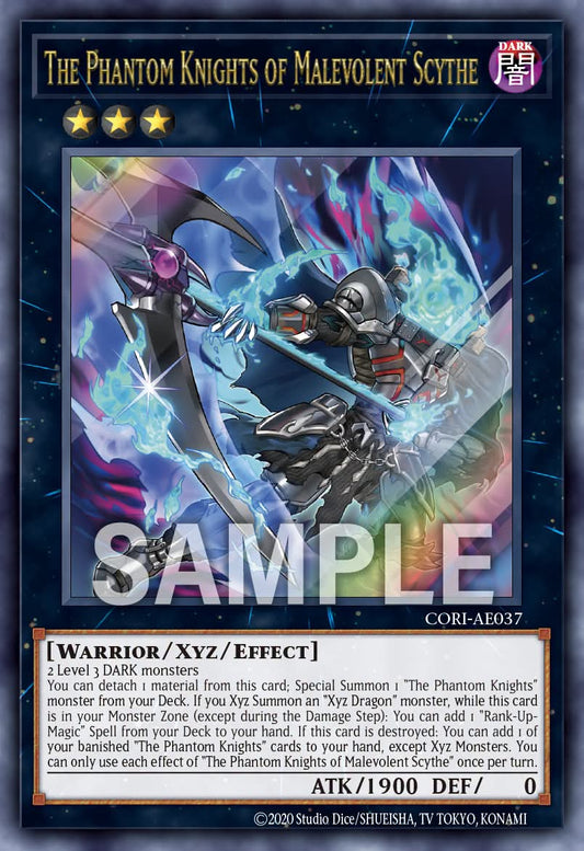The Phantom Knights of Malevolent Scythe - CORI AE037 (SE) - Secret Rare