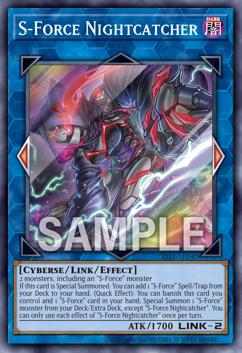 S-Force Nightcatcher - CORI AE040 (PSE) - Prismatic Secret Rare
