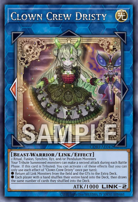 Clown Crew Dristy - CORI AE042 (PSE) - Prismatic Secret Rare