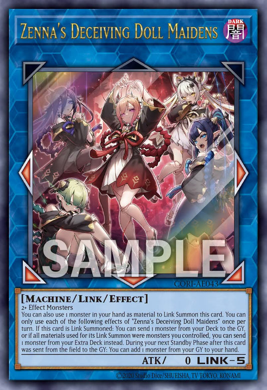 Zenna's Deceiving Doll Maidens - CORI AE043 (UR) - Ultra Rare