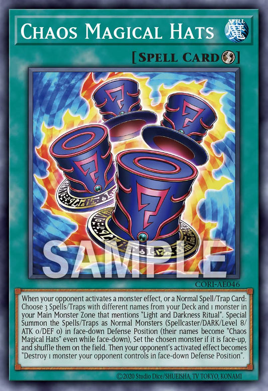 Chaos Magical Hats - CORI AE046 (SE) - Secret Rare