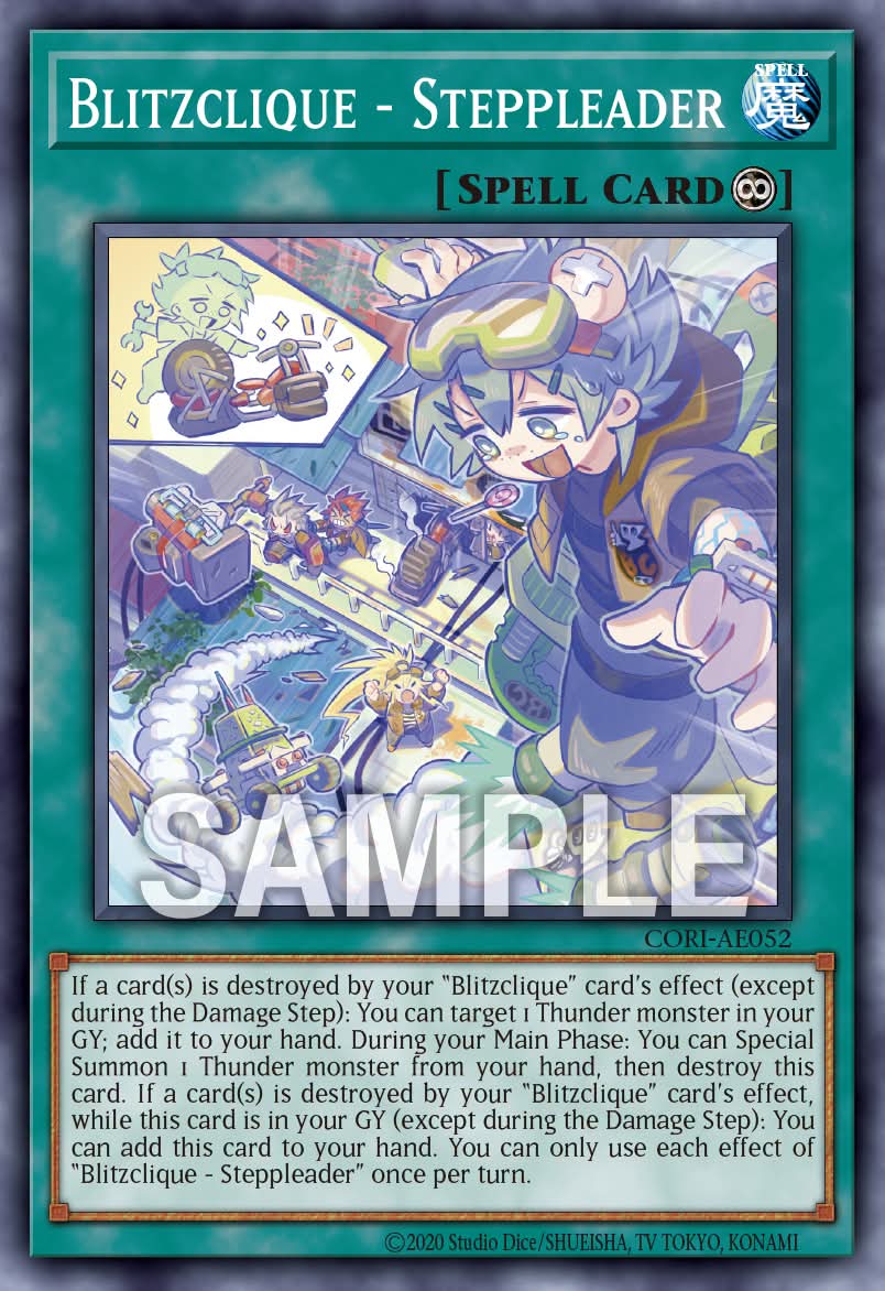 Blitzclique - Steppleader - CORI AE052 (N) - Normal