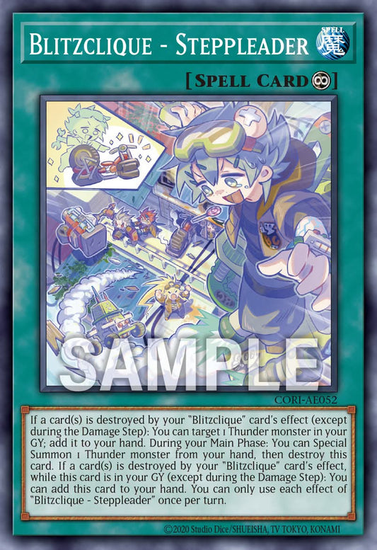 Blitzclique - Steppleader - CORI AE052 (N) - Normal