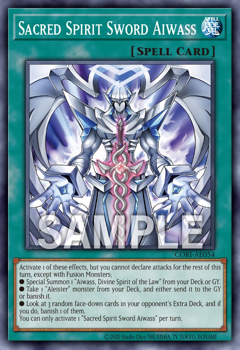 Sacred Spirit Sword Aiwass - CORI AE054 (N) - Normal