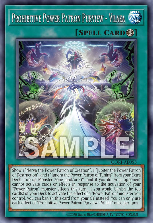 Prohibitive Power Patron Purview - Vilaea - CORI AE055 (R) - Rare