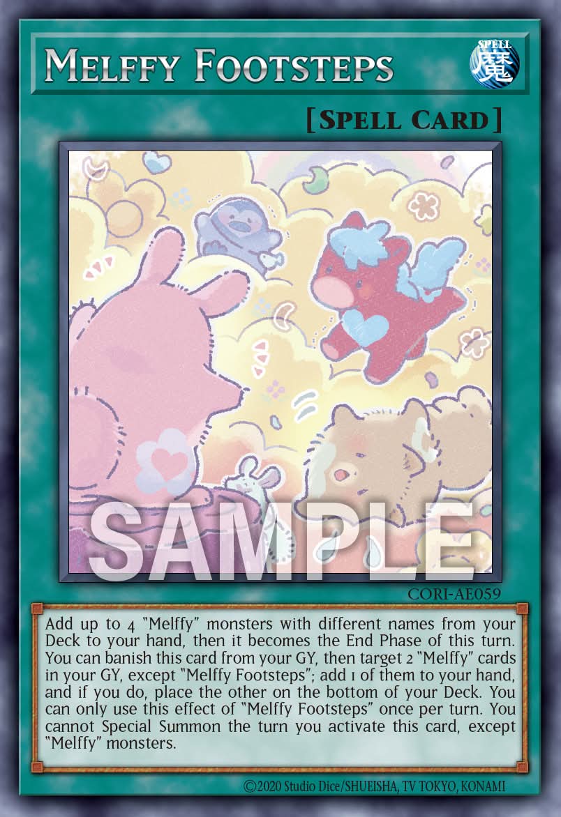 Melffy Footsteps - CORI AE059 (R) - Rare