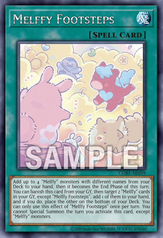 Melffy Footsteps - CORI AE059 (SE) - Secret Rare