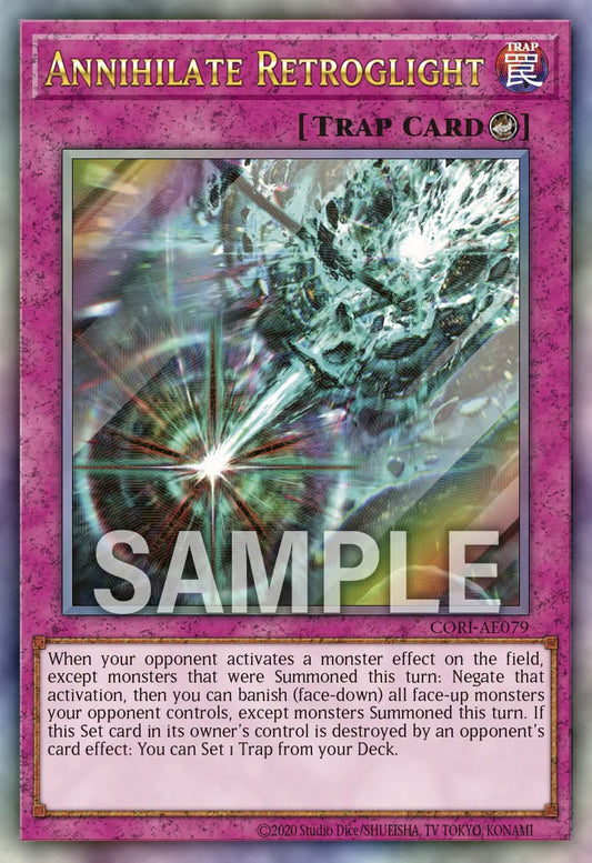 Annihilate Retroglight - CORI AE079 (SE) - Secret Rare
