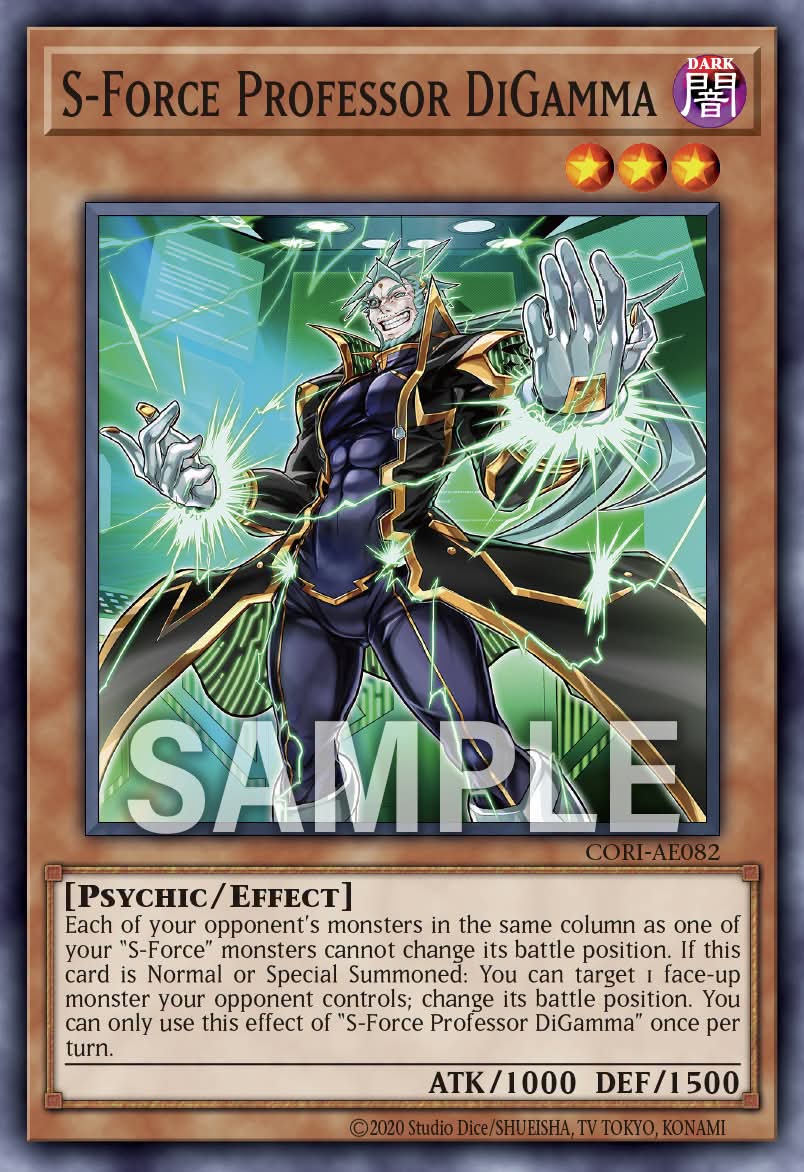 S-Force Professor DiGamma - CORI AE082 (N) - Normal