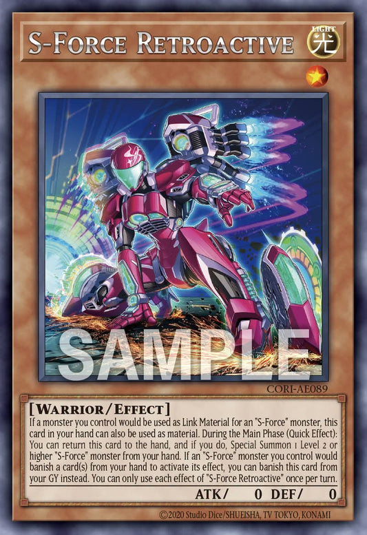 S-Force Retroactive - CORI AE089 (R) - Rare