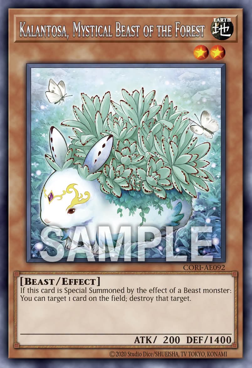 Kalantosa, Mystical Beast of the Forest - CORI AE092 (R) - Rare